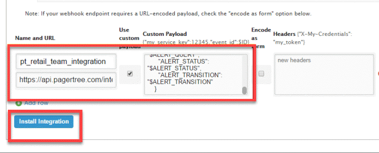 Datadog PagerTree Integration Configuration